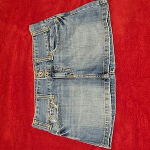🦋American eagle denim skirt